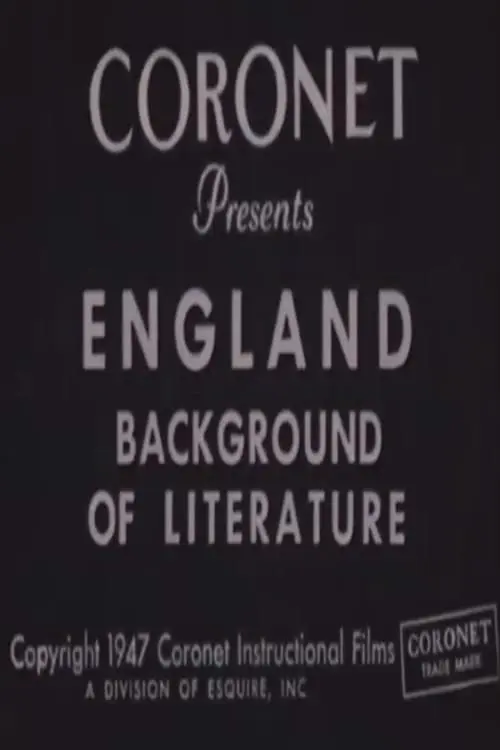 England: Background of Literature