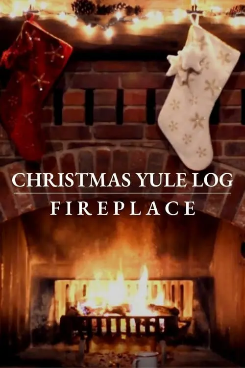 Christmas Yule Log Fireplace